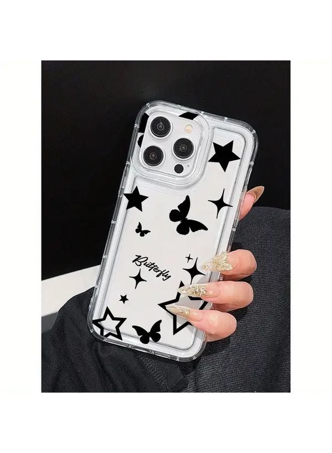 Transparent Butterfly Phone Case Compatible with iPhone 13 Pro Max - Image 3